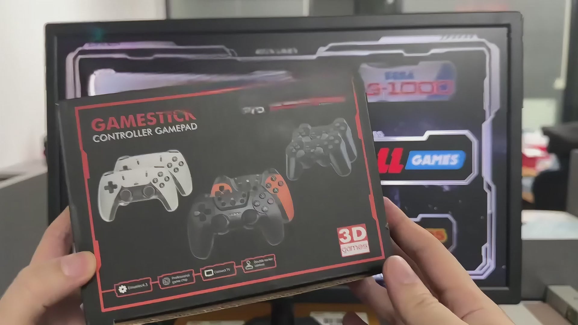 Charger la vidéo : <p>X2 Pro: <strong>Erleben Sie</strong> die <strong>Emotionen Ihrer Kindheit</strong> noch einmal. <strong>Entdecken Sie Ihre Lieblingsspiele</strong> und die damit verbundenen <strong>Erinnerungen</strong> neu.</p><p>Zwischen <strong>Nostalgie</strong> und <strong>Moderne</strong> genießen Sie <strong>unterhaltsame Momente</strong> mit <strong>Familie und Freunden</strong>, wo immer Sie auch sind. 🎮✨</p>